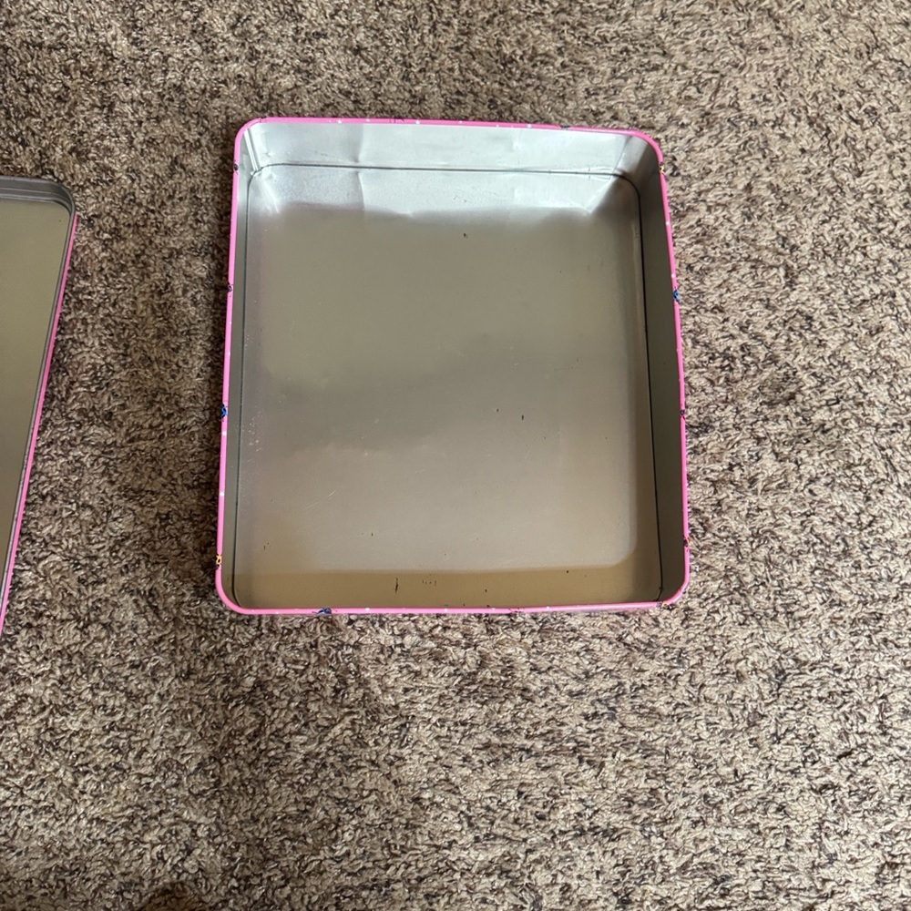 Vintage Lisa Frank kittens and butterflies collectible tin container - Picture 8 of 15